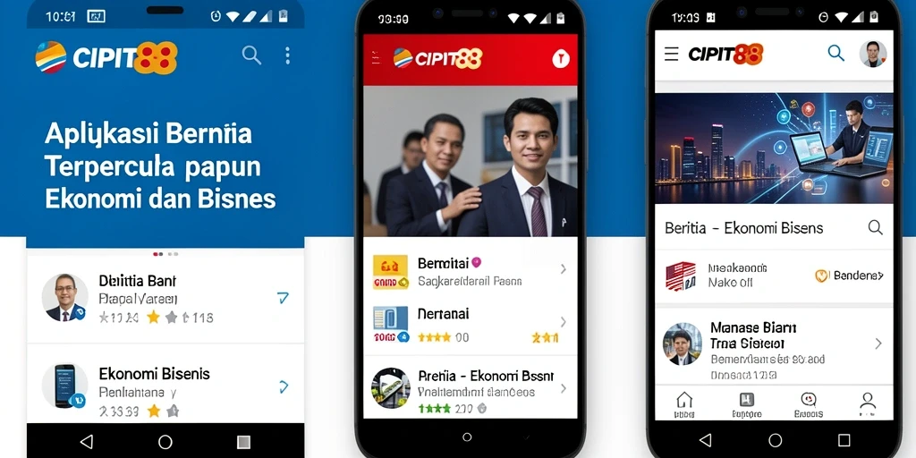 Tampilan antarmuka utama CIPIT88 yang informatif dan interaktif.