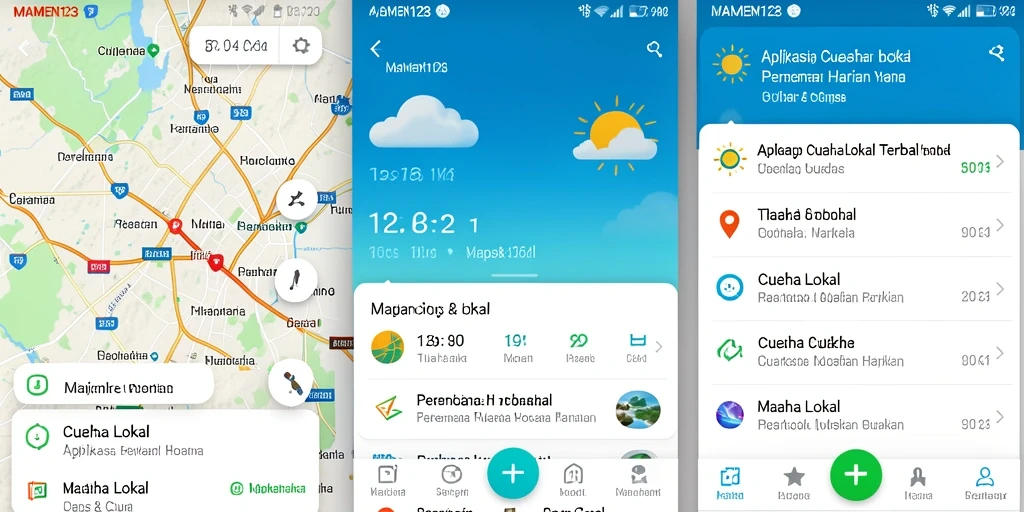 Tampilan antarmuka MAMEN123 yang informatif dan menarik.